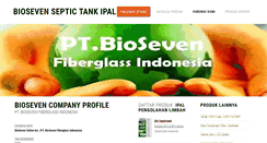 Desktop Screenshot of bioseven.info